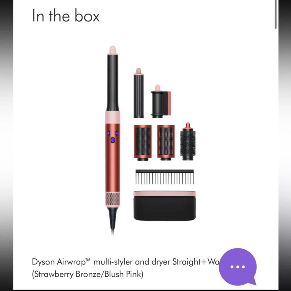 Dyson Airwrap Multistyler and Dryer (Strawberry Bronze/Blush Pink) - Picture 10 of 11